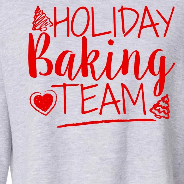 Holiday Baking Team Cropped Pullover Crew