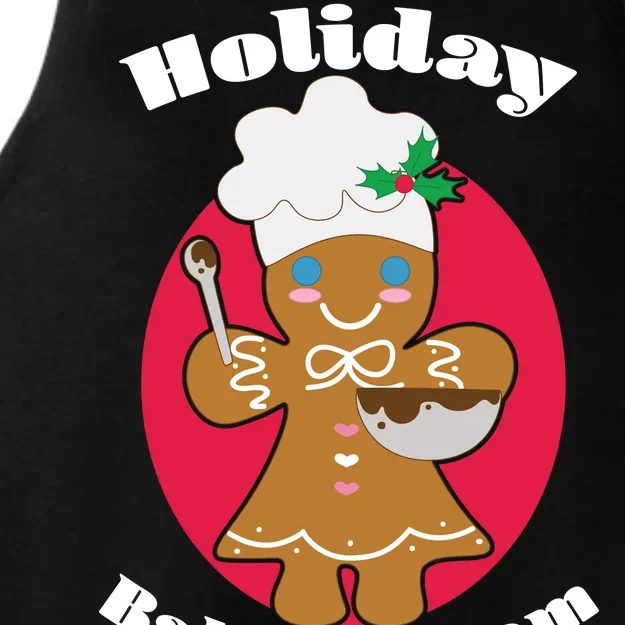 Holiday Baking Team Gingerbread Ladies Tri-Blend Wicking Tank