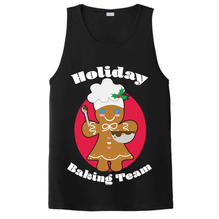 Holiday Baking Team Gingerbread Performance Tank