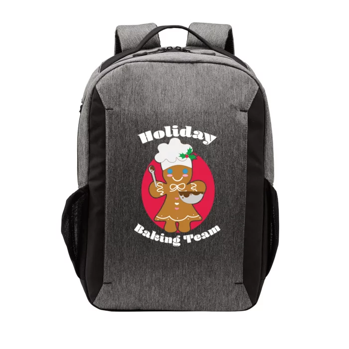 Holiday Baking Team Gingerbread Vector Backpack