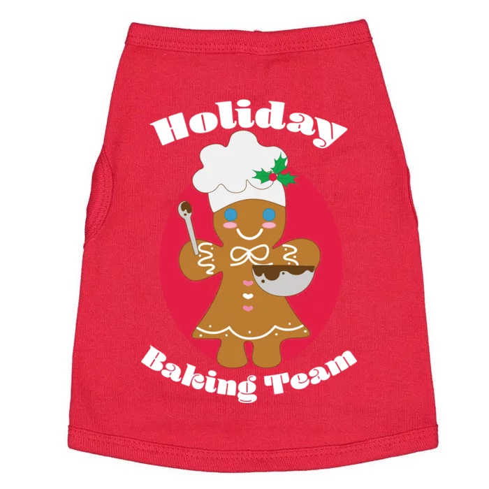 Holiday Baking Team Gingerbread Doggie Tank