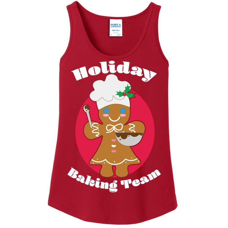 Holiday Baking Team Gingerbread Ladies Essential Tank