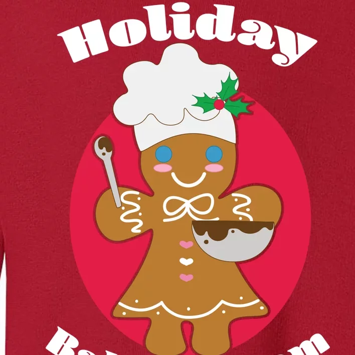 Holiday Baking Team Gingerbread Toddler Sweatshirt