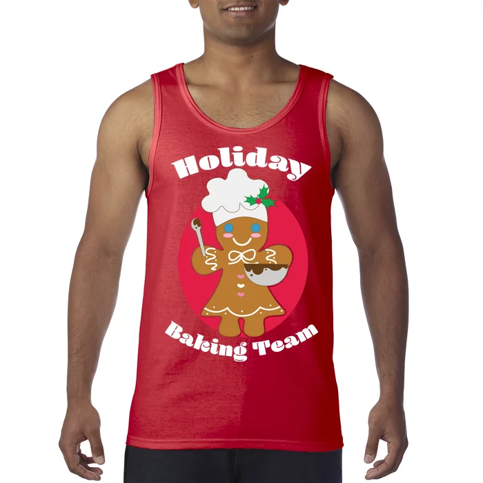 Holiday Baking Team Gingerbread Tank Top