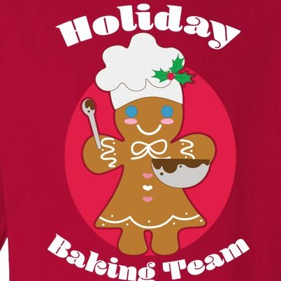 Holiday Baking Team Gingerbread Toddler Long Sleeve Shirt