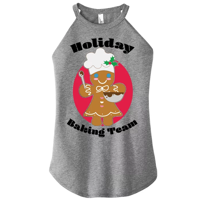 Holiday Baking Team Gingerbread Women’s Perfect Tri Rocker Tank