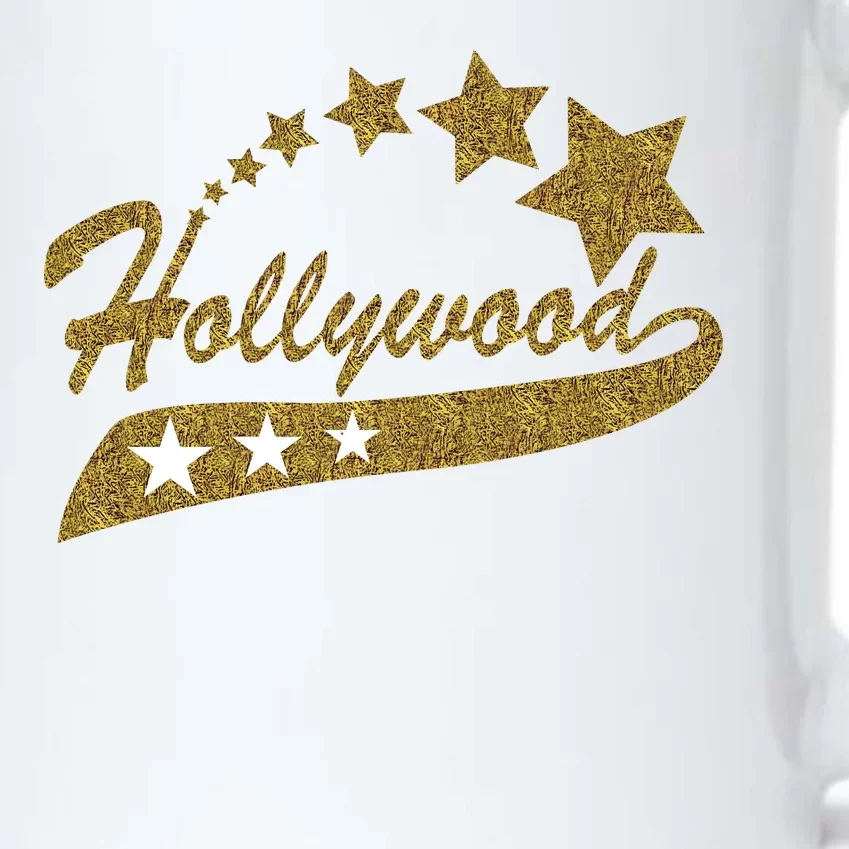 Hollywood Walk Of Fame California Black Color Changing Mug