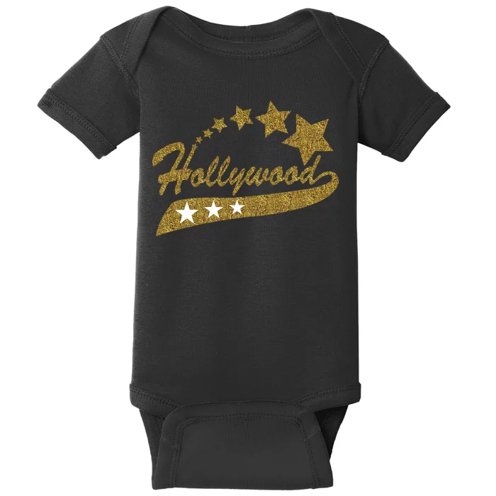 Hollywood Walk Of Fame California Baby Bodysuit