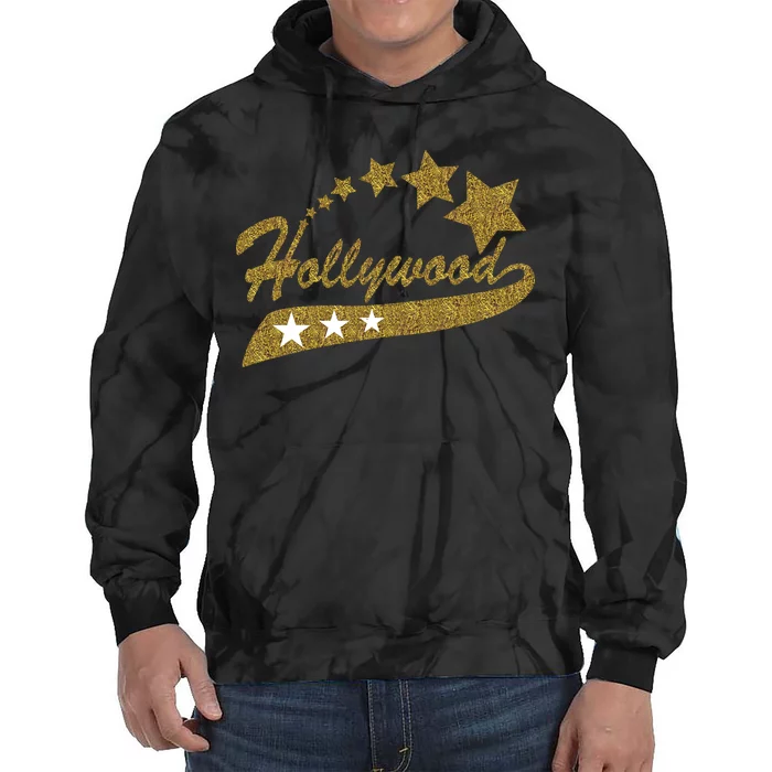 Hollywood Walk Of Fame California Tie Dye Hoodie