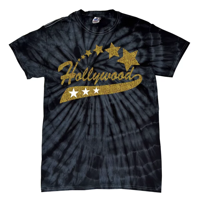 Hollywood Walk Of Fame California Tie-Dye T-Shirt