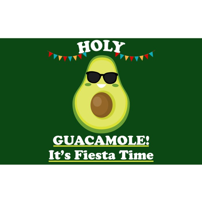 Holy Guacamole Its Fiesta Time Bumper Sticker