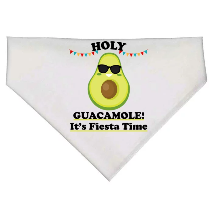 Holy Guacamole Its Fiesta Time USA-Made Doggie Bandana