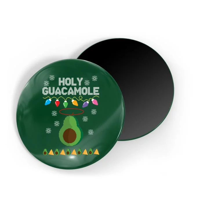 Holy Guacamole Ugly Christmas Magnet