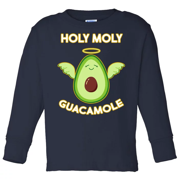 Holy Moly Guacamole Toddler Long Sleeve Shirt