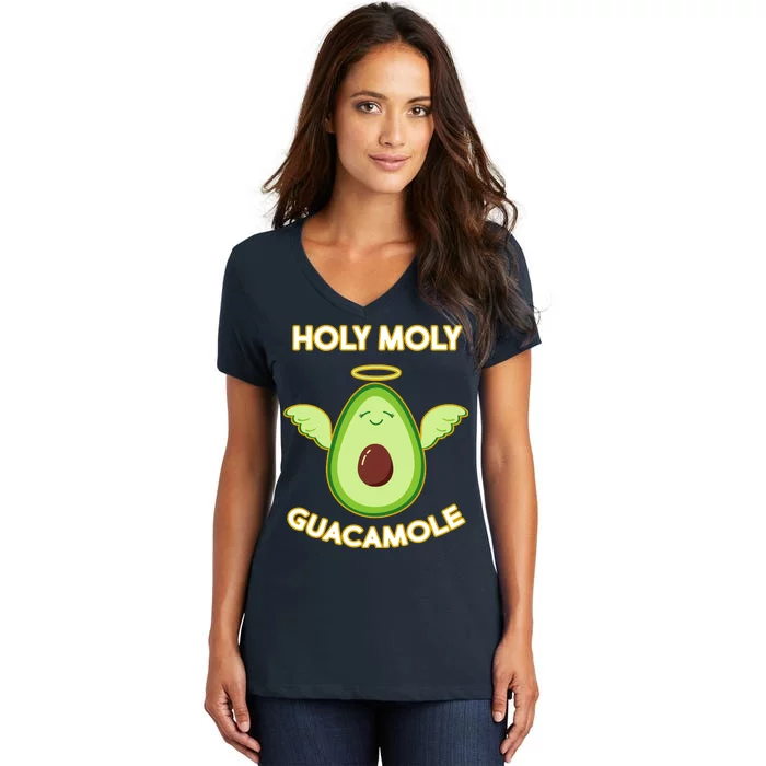 Holy Moly Guacamole Women's V-Neck T-Shirt