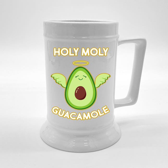 Holy Moly Guacamole Front & Back Beer Stein