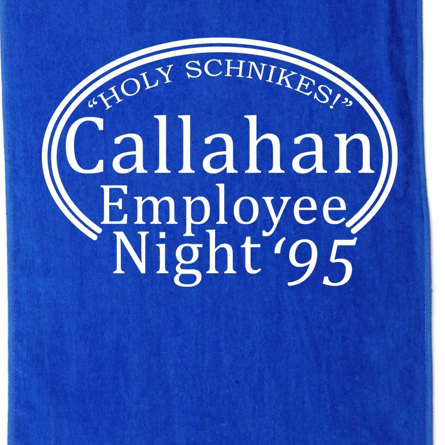 Holy Schnikes! Callahan Employees Night Platinum Collection Golf Towel