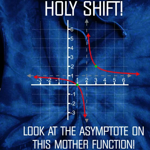 Holy Shift Asymptote Curve Tie Dye Hoodie