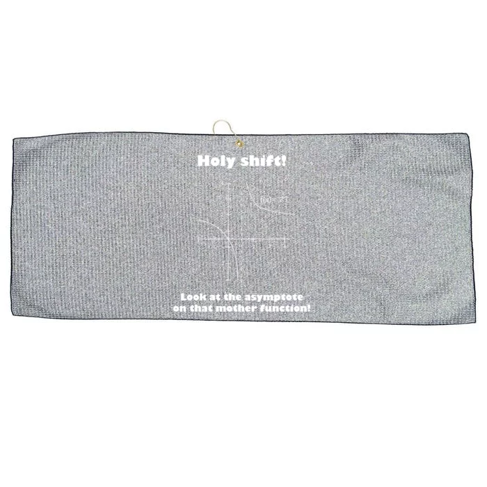 Holy Shift Look At The Asympotote On That Mother Function Large Microfiber Waffle Golf Towel