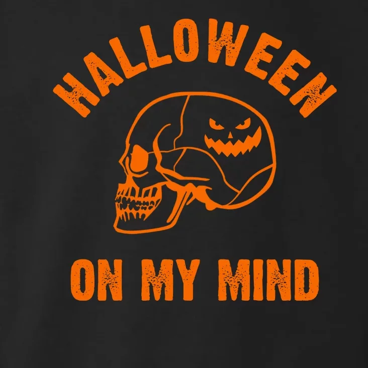 Halloween On My Mind Toddler Hoodie