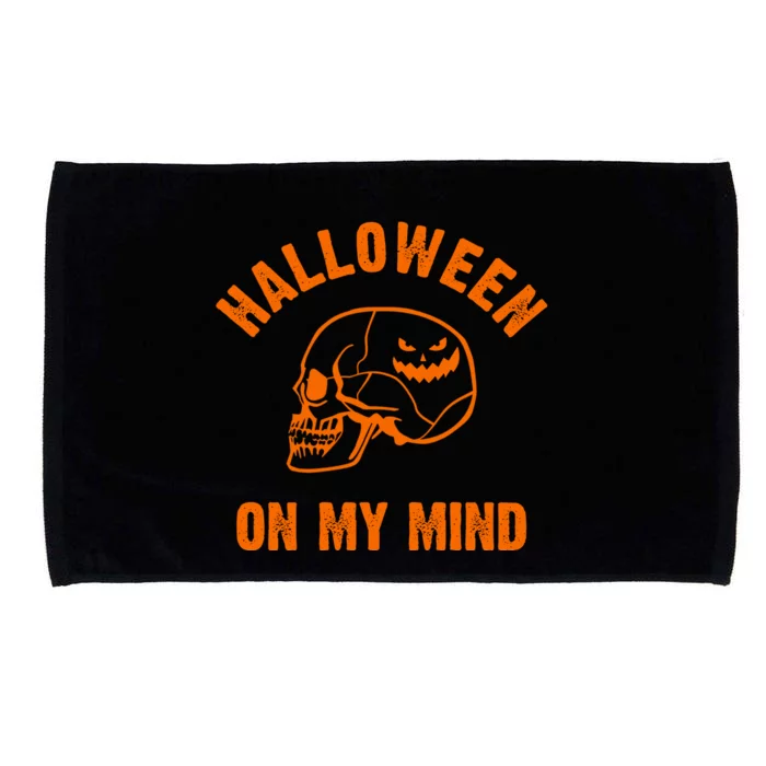 Halloween On My Mind Microfiber Hand Towel