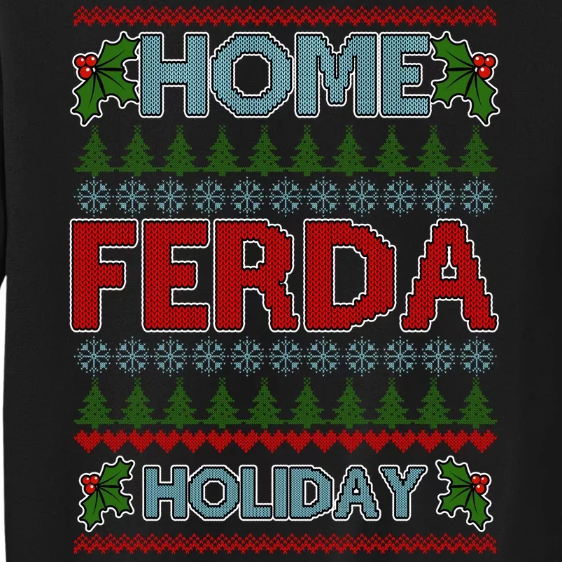 Home Freda Holiday Ugly Christmas Sweater Sweatshirt