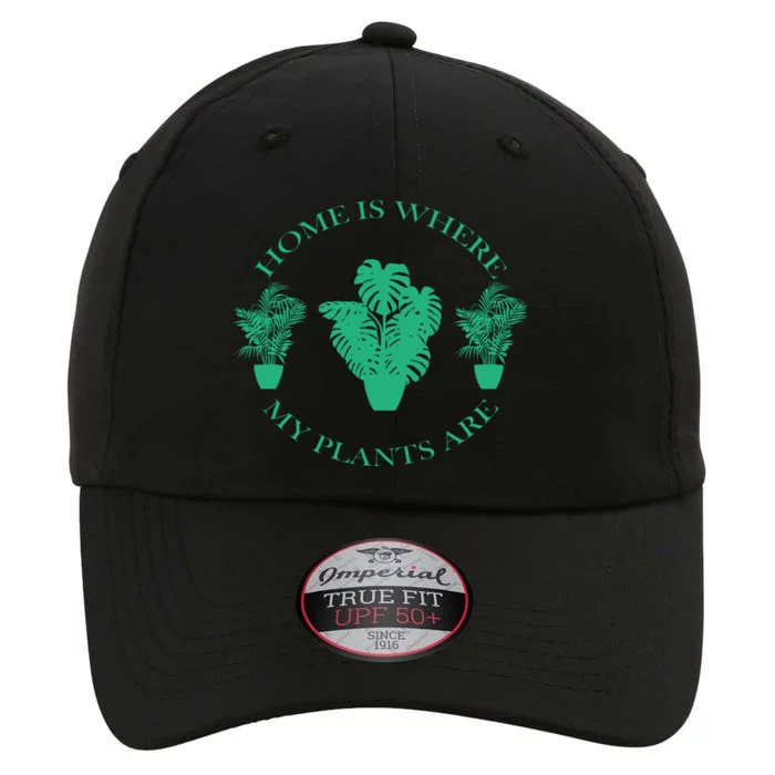 Home Is Where My Plants Are Funny Medical Marijuana The Original Performance Cap