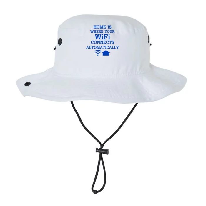 Home Is Where Wifi Connects Automatically Legacy Cool Fit Booney Bucket Hat