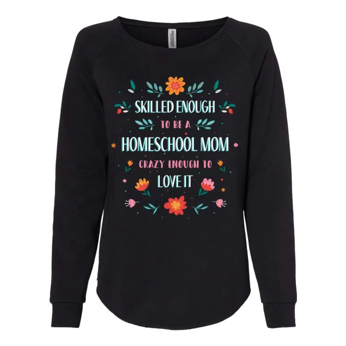 Home School Mom Womens California Wash Sweatshirt