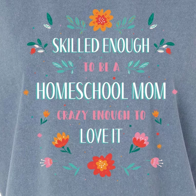 Home School Mom Garment-Dyed Women's Muscle Tee