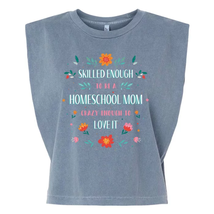 Home School Mom Garment-Dyed Women's Muscle Tee