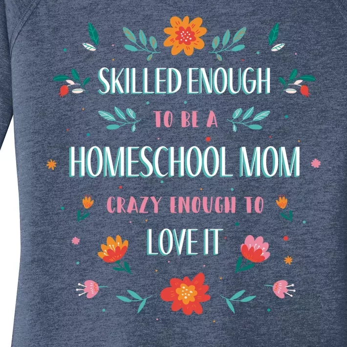 Home School Mom Women's Perfect Tri Tunic Long Sleeve Shirt