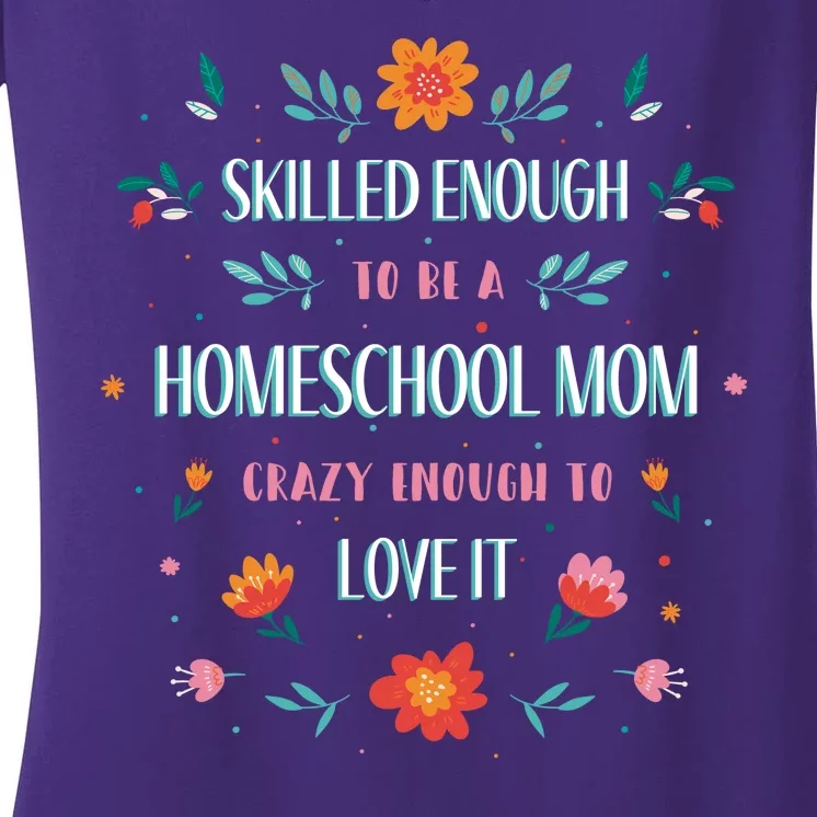 Home School Mom Women's V-Neck T-Shirt