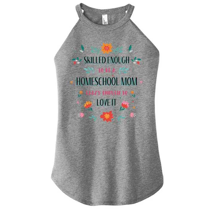 Home School Mom Women’s Perfect Tri Rocker Tank