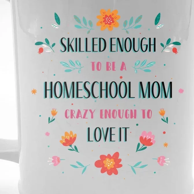 Home School Mom Front & Back Beer Stein