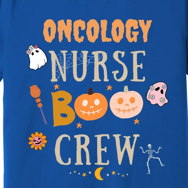 Halloween Oncology Nurse Boo Crew Cute Gift Premium T-Shirt