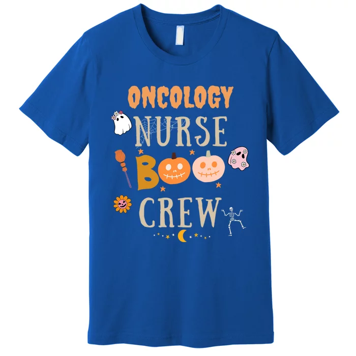 Halloween Oncology Nurse Boo Crew Cute Gift Premium T-Shirt