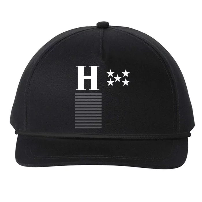 Honduras Soccer Jersey Snapback Five-Panel Rope Hat