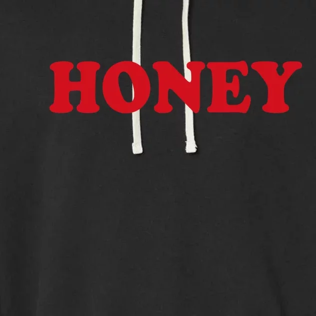 Honey Garment-Dyed Fleece Hoodie