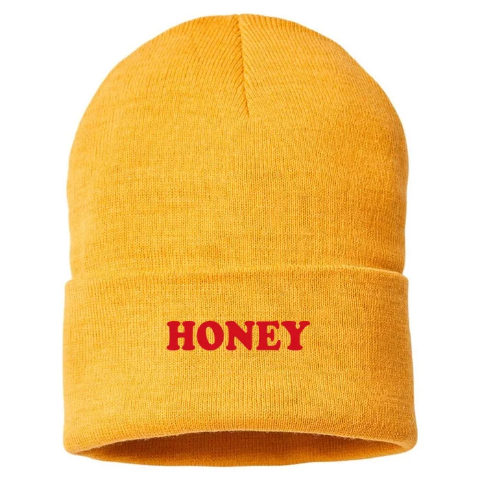 Honey Sustainable Knit Beanie