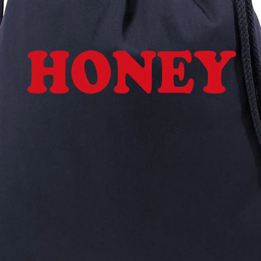 Honey Drawstring Bag