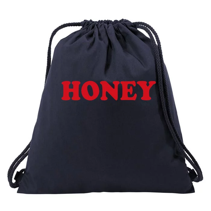 Honey Drawstring Bag