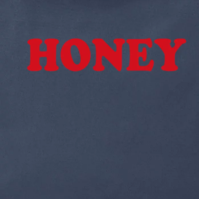 Honey Zip Tote Bag