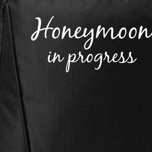 Honeymoon In Progress City Backpack