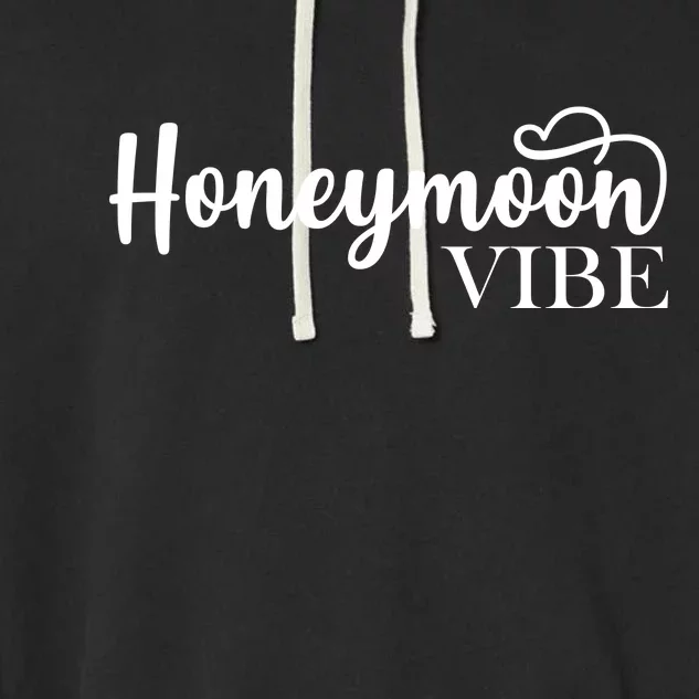 Honeymoon Vibe Garment-Dyed Fleece Hoodie