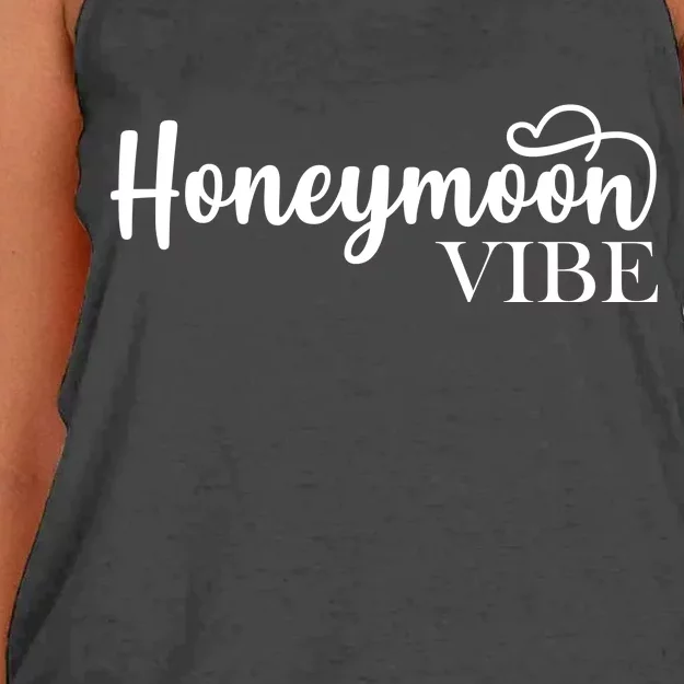 Honeymoon Vibe Women's Knotted Racerback Tank