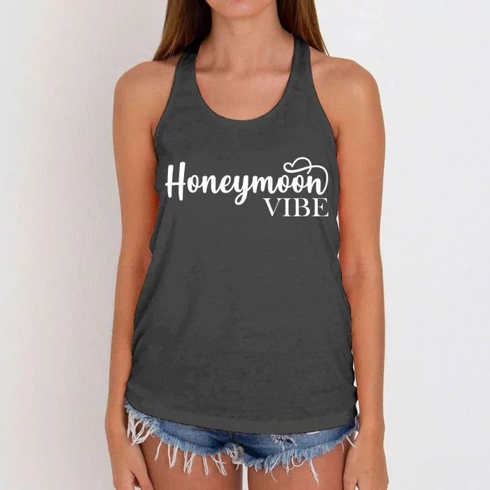 Honeymoon Vibe Women's Knotted Racerback Tank