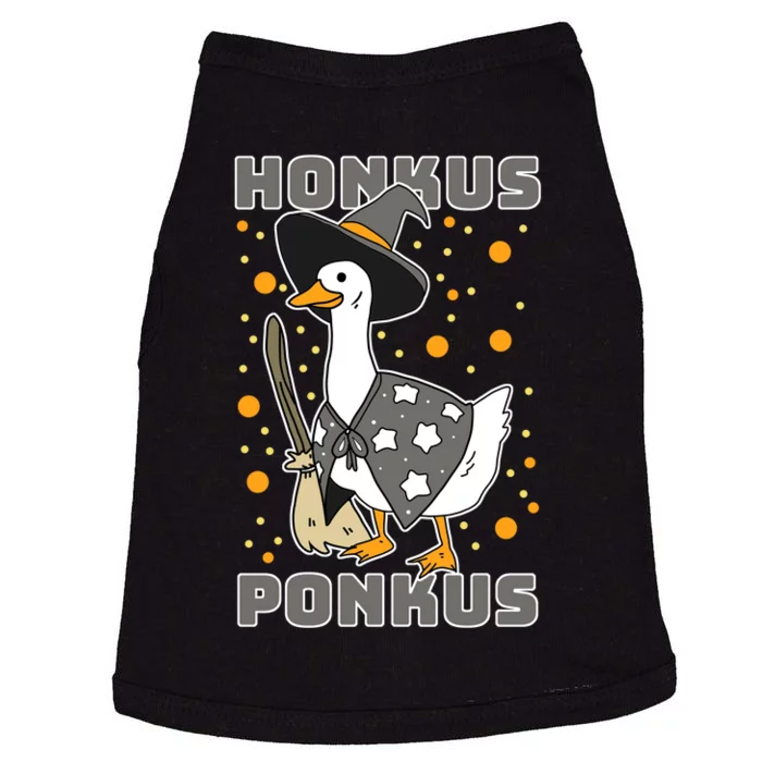 Honkus Ponkus Funny Duck Halloween Doggie Tank