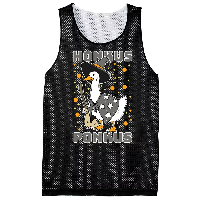 Honkus Ponkus Funny Duck Halloween Mesh Reversible Basketball Jersey Tank