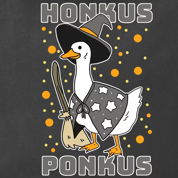 Honkus Ponkus Funny Duck Halloween Zip Tote Bag